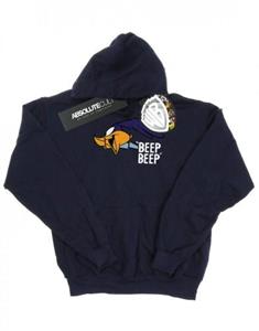 Looney Tunes jongens Road Runner piep piep hoodie 12-13 wit
