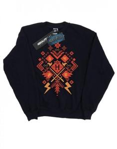 Harry Potter jongens kerst Fair Isle sweatshirt 5-6 Years wit