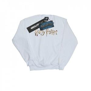 Harry Potter jongens sweatshirt met logo in kleur 9-11 Years wit
