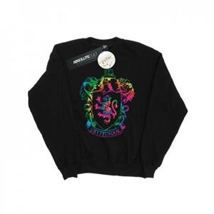 Harry Potter Boys Griffoendor Crest Tie Dye Infill Sweatshirt 12-13 wit
