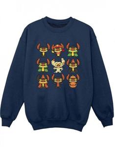 Disney jongens Lilo & Stitch Halloween-kostuums sweatshirt 5-6 Years wit