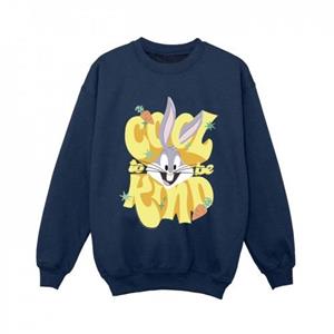 Looney Tunes Boys Bugs Cool To Be Kind Sweatshirt 5-6 Years wit