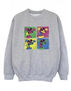 Disney jongens Mickey Mouse popart sweatshirt 5-6 Years wit