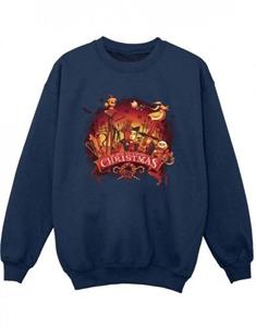 Disney Boys The Nightmare Before Christmas Eng kerstsweater 5-6 Years wit
