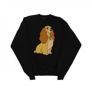Disney Boys Lady en de Vagebond Lady Spaghetti Heart Sweatshirt 9-11 Years wit