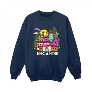 Disney jongens Encanto veel huizen sweatshirt 5-6 Years wit