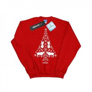 Disney Frozen kerstboomsweater voor jongens 5-6 Years wit