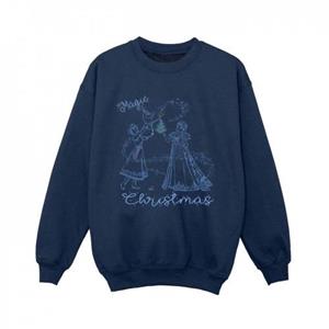 Disney Frozen Magic Kerstsweater voor jongens 5-6 Years wit