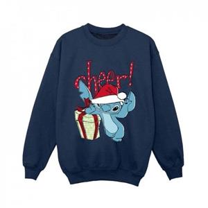 Disney jongens Lilo en Stitch Cheer Sweatshirt 5-6 Years wit
