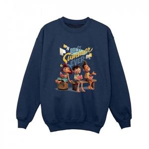 Disney jongens Luca beste zomer ooit sweatshirt 5-6 Years wit