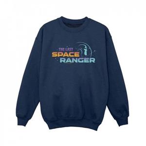 Disney Boys Lightyear Last Space Ranger tekstsweatshirt 12-13 zwart