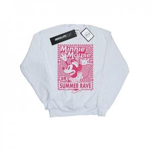 Disney jongens Minnie Mouse zomerfeest sweatshirt 12-13 wit
