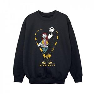 Pertemba FR - Apparel De nachtmerrie vóór Kerstmis jongens Heart Jack Sweatshirt 12-13 zwart