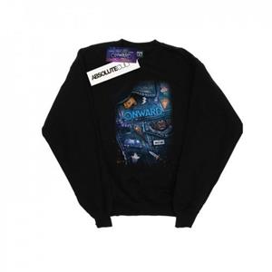 Disney Boys Onward Sweatshirt met jasdetail 12-13 zwart