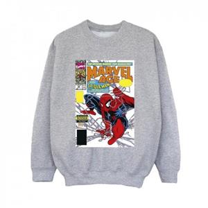 Marvel Boys Spider-Man Marvel Age Comic Cover Sweatshirt 5-6 Years wit