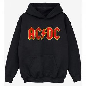 AC/DC jongens hoodie met noodlijdend logo 9-11 Years zwart