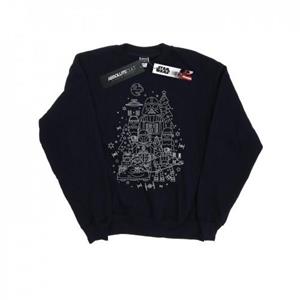 Star Wars jongens Empire kerstsweater 5-6 Years wit