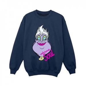 Disney Boys Schurken Ursula Unfortunate Soul Sweatshirt 5-6 Years wit