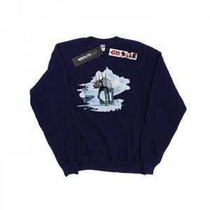 Star Wars jongens kerst AT-AT rendiersweater 7-8 Years wit