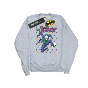 DC Comics Boys Batman Joker Cards Jump-sweatshirt 9-11 Years wit