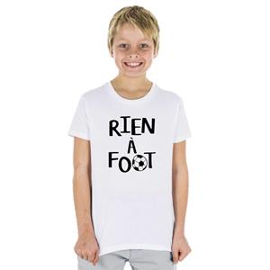 Les Éphémères Tshirt Enfant RIEN À FOOT 2 ans wit