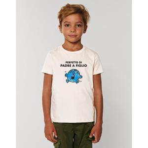 Monsieur Madame PERFECTE KINDERT-SHIRT VAN VADER OP ZOON 2 ans wit