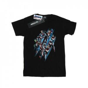 Marvel Boys Avengers Endgame Logo Team T-shirt 12-13 wit