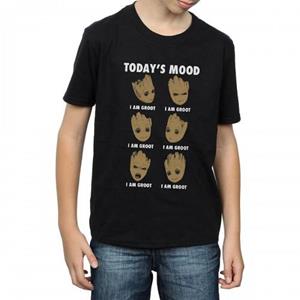 Guardians Of The Galaxy Boys Today's Mood Baby Groot T-shirt 12-13 wit