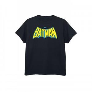 Batman jongens retro-logo katoenen T-shirt 12-13 wit