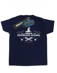 Harry Potter jongens Zweinstein eerste jaar T-shirt 7-8 Years wit