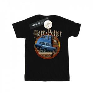 Harry Potter jongens vliegende auto T-shirt 12-13 wit