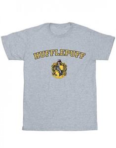 Harry Potter jongens Huffelpuf Crest T-shirt 12-13 zwart