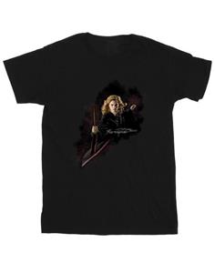 Harry Potter jongens Hermelien vechten als een meisje T-shirt 12-13 zwart