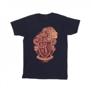 Harry Potter jongens Gryffindor Sketch Crest T-shirt 5-6 Years wit
