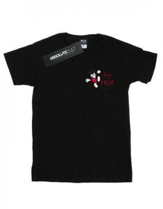 Disney Mickey Mouse T-shirt met nepzak sinds 1928 voor jongens 12-13 wit