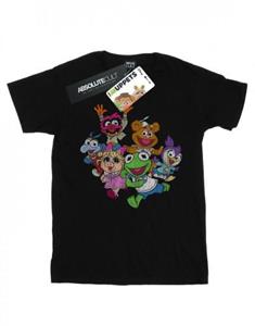 Disney jongens de Muppets Muppet Babies kleurgroep T-shirt 12-13 wit