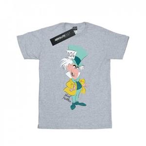 Disney jongens Alice In Wonderland Mad Hatter klassiek T-shirt 5-6 Years wit
