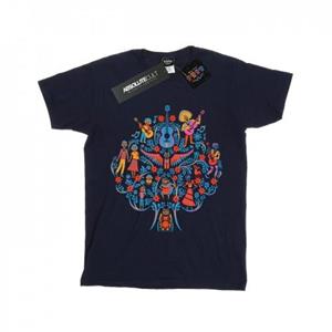 Disney jongens Coco Tree patroon T-shirt 7-8 Years wit