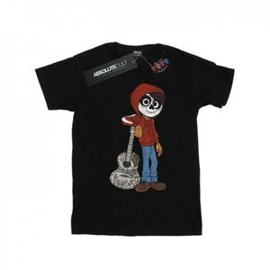 Disney Boys Coco Miguel met gitaar T-shirt 9-11 Years wit