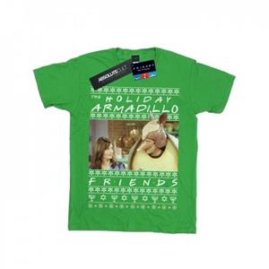 Friends Vrienden jongens Fair Isle vakantie gordeldier T-shirt 12-13 zwart