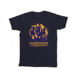 Guardians of the Galaxy jongens zonsondergang Guardians T-shirt 3-4 Years wit