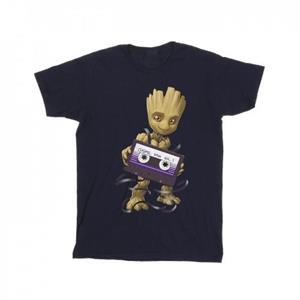 Marvel Boys Guardians of the Galaxy Groot Cosmic Tape T-shirt 12-13 zwart