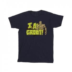 Guardians Of The Galaxy Boys Ik ben Groot T-shirt 5-6 Years wit