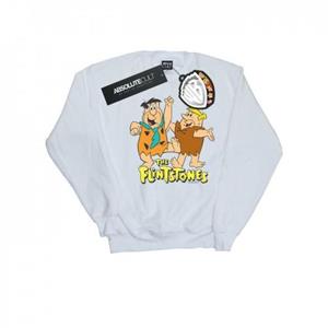 The Flintstones Het Flintstones Fred en Barney-sweatshirt voor jongens 9-11 Years wit