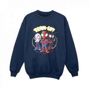 Marvel Boys Spidey en zijn geweldige vrienden schets sweatshirt 5-6 Years wit