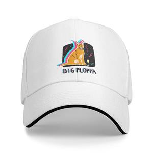 91530102MAC2AA7079 Punk Esthetische Big Floppa Baseball Cap voor Dames Unisex Ademend Glitch Caracal Cat Dad Hat Sport Baseball Cap