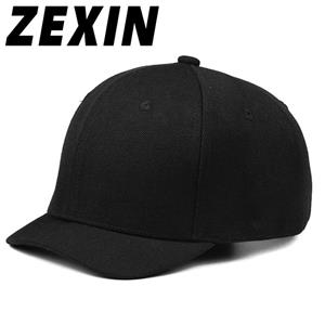 ZEXIN Volledige Seal Hoed Hard Top Korte Rand Grote Maat Baseball Cap Trend Reverse Wear Korte Rand Cap Eend Tong Cap 52-54cm