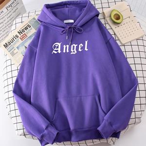 Enter Boutique Sports Clothing Collection Engel Creativiteit Letter Afdrukken Hoodies Mannelijk Grappig Modesweatshirt Nieuwigheid Schouder Drop Kleding Harajuku Hooded Hoodie Mannen M