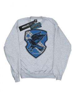 Harry Potter Mens Ravenclaw Crest Flat Sweatshirt L wit