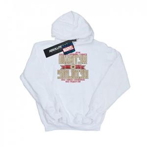 Marvel heren wintersoldaat trigger badge hoodie M wit